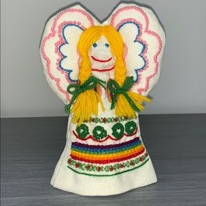 Vintage Hand Stitched Angel Tree Topper